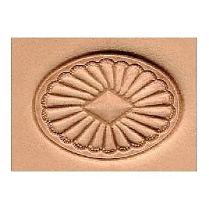 STAMPO 3-D DECORAZIONE OVALE