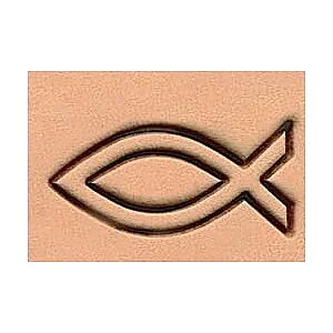STAMPO 3-D SIMBOLO ICHTHYS PESCE