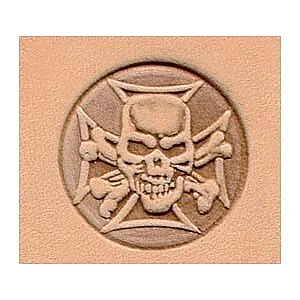 STAMPO 3-D TESCHIO CROCE OSSA