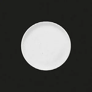 CERAMIC WHITE BISQUE - FLAT PLATE 250 MM