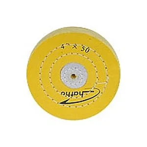 STOFF-POLIERSCHWABBEL HART Ø 100 X 15 MM FÜR PM 100