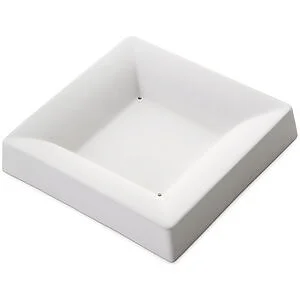 FUSINGFORM - SQUARE PLATE SIMPLE CURVE 14 X 14 X 2.5CM