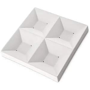 FUSINGFORM - SUSHI SQUARES 4 17,5 X 17,5 X 2,3 CM