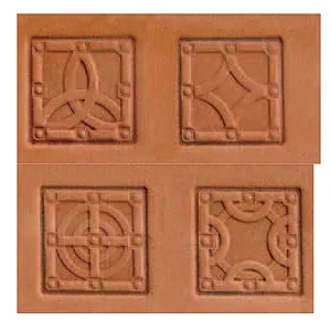 SET 4 STAMPI IRON WORK