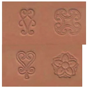SET 4 STAMPI VINTAGE