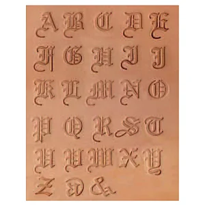 JEU ALPHABET OLD ENGLISH 19 MM