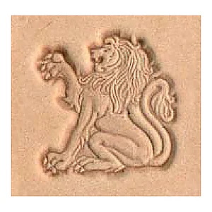 MATOIR 3D POUR CUIR - LION À GAUCHE