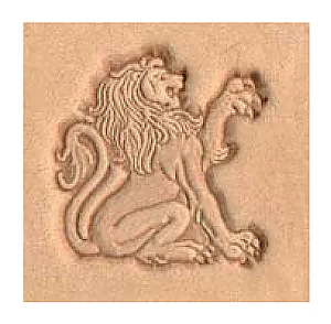 MATOIR 3D POUR CUIR - LION À DROITE