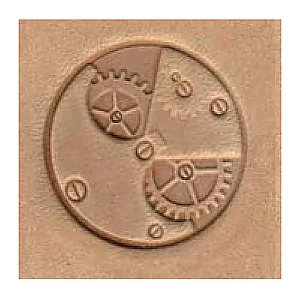 MATOIR 3D POUR CUIR - ENGRENAGES DE L'HORLOGE