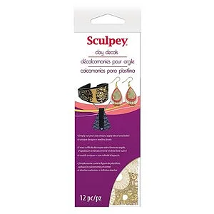 SCULPEY CLAY DECALS