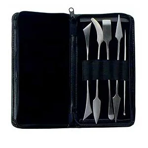 SET 5 SPATULAS FOR PLASTER 20 CM