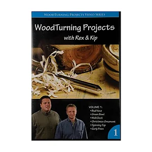 WOODTURNING PROJECTS WITH KIP & REX DVD VOL1