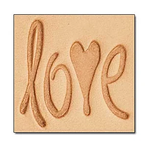 MATOIR 3D POUR CUIR - LOVE
