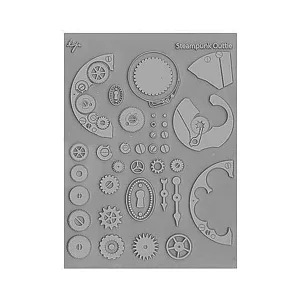 SIGNATURE TEXTURE STAMP - STEAM PUNK OUTTIE