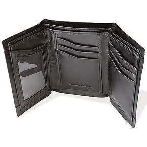 INSERTO DE CUERO PARA BILLETERA - TRES LADOS 228 X 95 MM