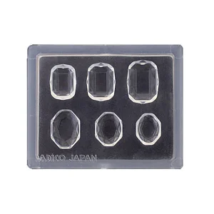 JEWEL MINI MOLD - JEWELLERY CUT SQUARE & OVAL