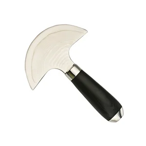 CUCHILLO MEDIA LUNA ACERO DAMASCO