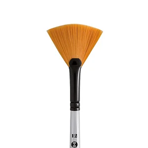 FAN BRUSH SYNTETHIC GOLD