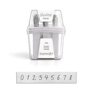CHARLOTTE NUMBERS SET - 3MM