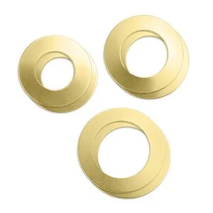 BRASS BLANK - WASHER VARIETY PACK - 3 PCS