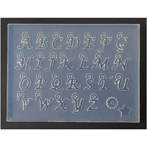 SILIKONFORM - ITALIC ALPHABET 8 MM