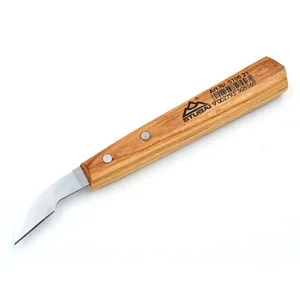 STUBAI 5106 21 - COLTELLO DA INTAGLIO CURVO 45 MM AFFILATURA EXTRA