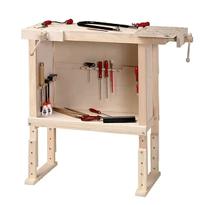 PEBARO 489 HOLZWERKBANK MIT REGAL