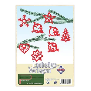 LAUBSÄGEVORLAGE - BAUMSCHMUCK I