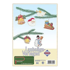 LAUBSÄGEVORLAGE - BAUMSCHMUCK III