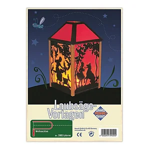 LAUBSÄGEVORLAGE - LATERNE