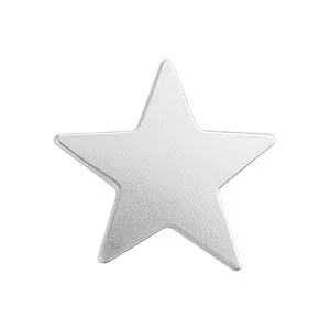 ALUMINIUM BLANK - STAR 22 MM - 15 PCS