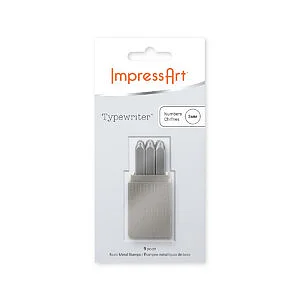 TYPEWRITER BASIC NUMBER SET 3 MM