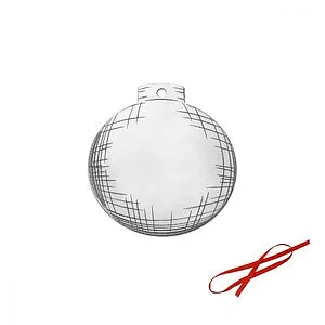 METAL STAMPING KIT - CHRISTMAS BALL 2 PCS