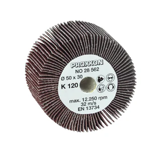 ABRASIVO LAMELLARE PER PROXXON WAS Ø 50 X 30 MM - GR. 120