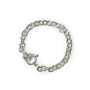 CHARM BRACELET 17.5 CM - COL. ANTIQUE SILVER