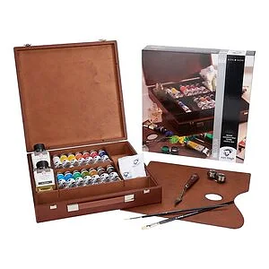 VAN GOGH INSPIRATION BOX - 14 COLORI AD OLIO + ACCESSORI
