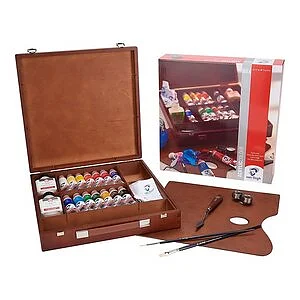 VAN GOGH ACRYLIC INSPIRATION BOX - 14 COLORI ACRILICI + ACCESSORI
