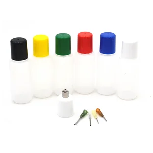 JEU 6 BOUTEILLES AVEC 4 BUSES EN PLASTIQUE
