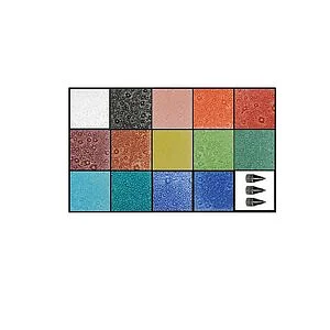 GLASSLINE BUBBLE PENS 14 COLORS SET + 3 TIPS