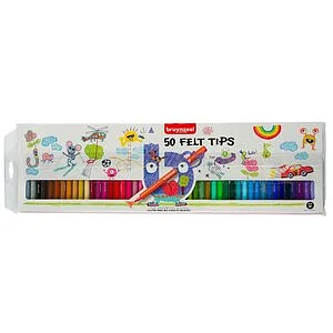 BRUYNZEEL FELT TIPS 50 PCS WALLET