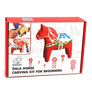 KIT INTAGLIO LEGNO - CAVALLO DALA