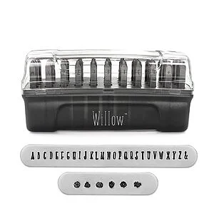 WILLOW 4MM GROSSBUCHSTABEN SET