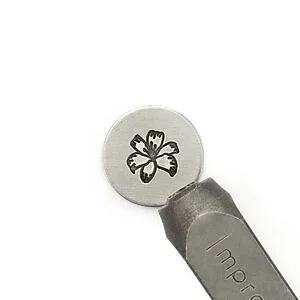 METALL-MOTIVSTEMPEL - IN FULL BLOOM 9.5MM