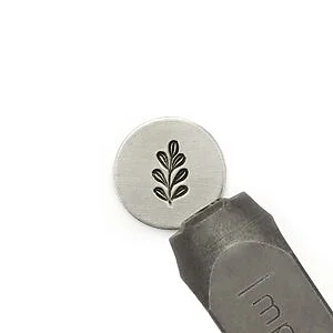 METALL-MOTIVSTEMPEL - ZWEIG 4 12MM