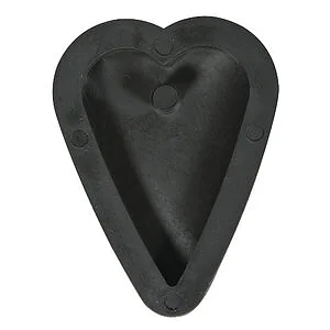 PENDANT MOULD HEART 27X39MM
