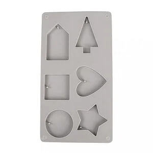 SILICON MOULD 6 PENDANTS