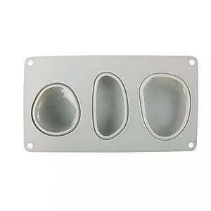 SILICON MOULD 3 BIG STONES