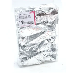 IMITATION SILVER LEAF FLAKES - 7 PCS