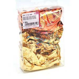 OXIDISED LEAF FLAKES - 7 PCS