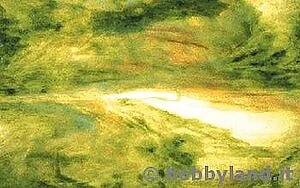 YOUGHIOGHENY 1054 SP - SILBERGELB GRÜN WACHSWEIß